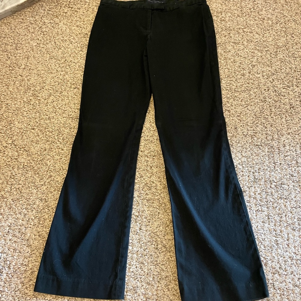 French Connection Black Dress Pants Straight Leg Size 8